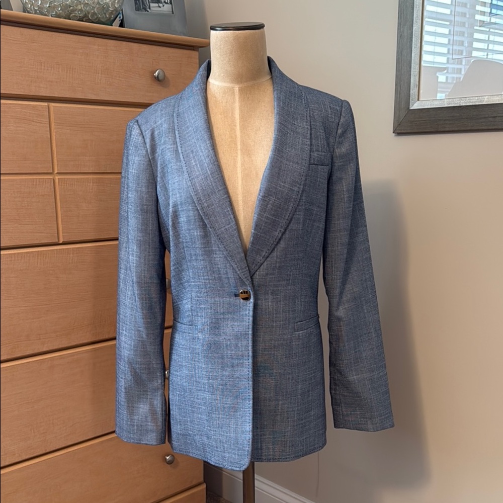 Calvin Klein Blue Blazer, Size 12